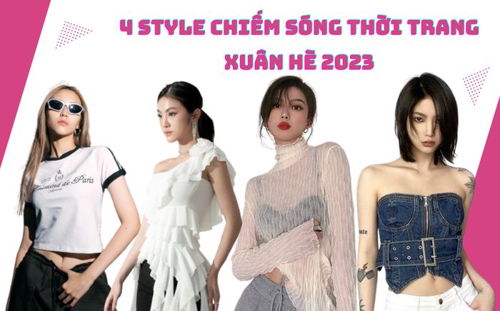Biến hóa như 'tắc kè hoa' với các item đậm chất Y2K, mermaidcore và loạt hot trend Hè 2023