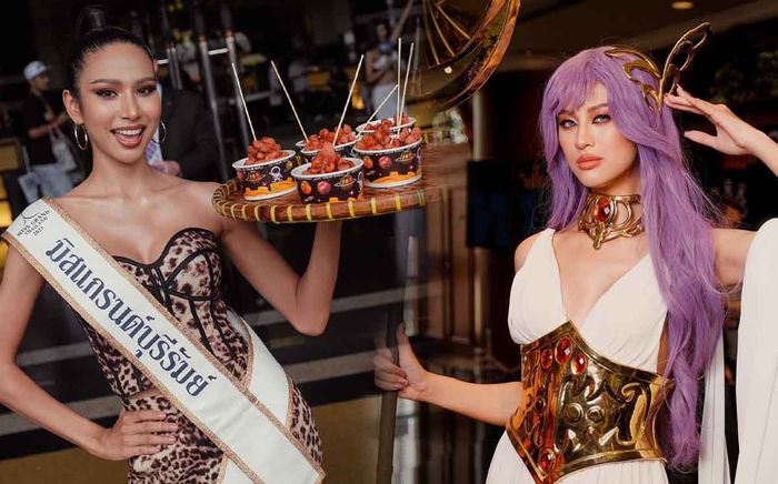 Màn chào sân 'độc lạ' của dàn thí sinh Miss Grand Thailand 2023: Cứ ngỡ lễ hội hóa trang