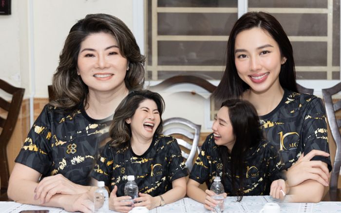 Lỡ hẹn đón ông Nawat ở Việt Nam vì bận rộn, Thùy Tiên vui mừng hội ngộ 'mama Teresa'