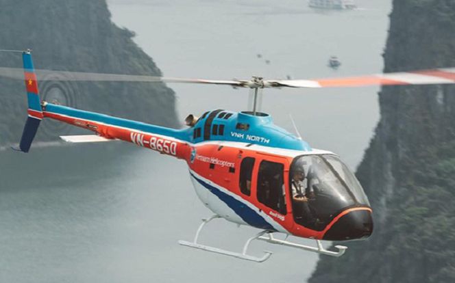 Vụ rơi trực thăng chở khách ngắm vịnh Hạ Long: Trực thăng phát nổ trước khi rơi xuống biển?