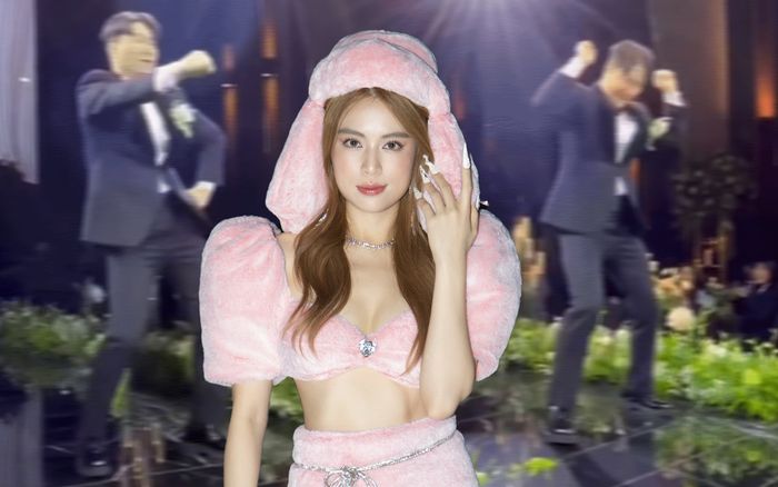 Hoàng Thùy Linh tiếp tục 'đại náo' đám cưới Hàn Quốc, chú rể chiếm sóng vì nhảy 'See Tình' cực dẻo!