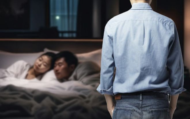 Đang ngủ với bạn gái thì thấy nhột nhột dưới chân, chàng trai phát hoảng khi vừa mở mắt