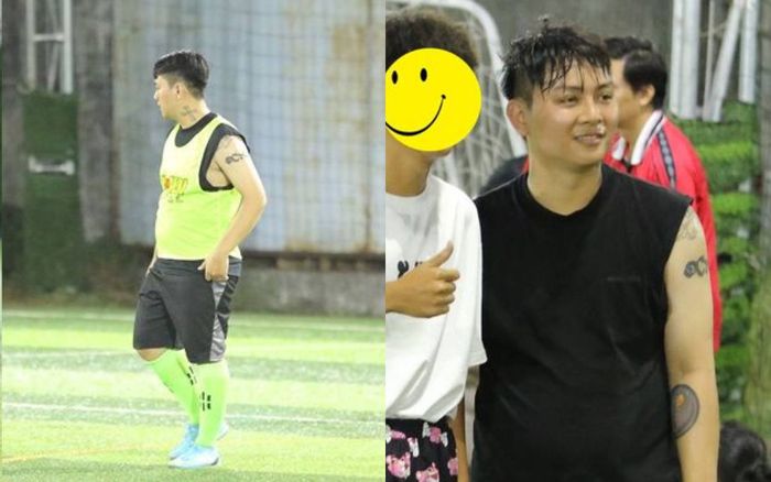 Bắt gặp Hoài Lâm mũm mĩm trên sân cỏ, phản ứng thế nào khi người hâm mộ lại gần?