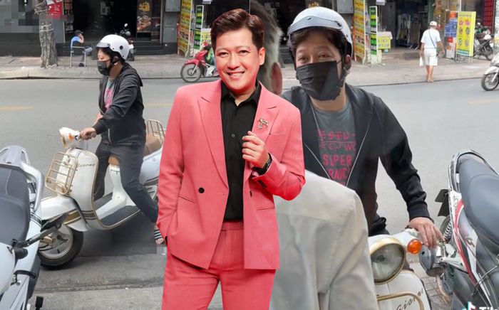 Trường Giang khi đi cắt tóc: Ăn diện cực giản dị, tự chạy xe máy