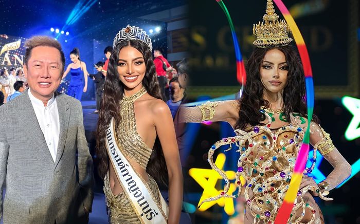 Thí sinh Miss Grand Thailand 2023 diện trang phục 'phơi hình thể': Quấn khố chắc còn kín hơn!
