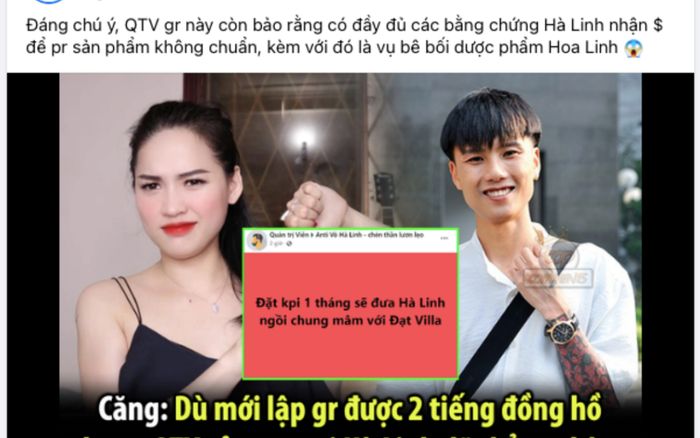 Xôn xao thông tin tố Võ Hà Linh PR sản phẩm không chuẩn, Đạt Villa đang ngồi im cũng 'dính đạn'?