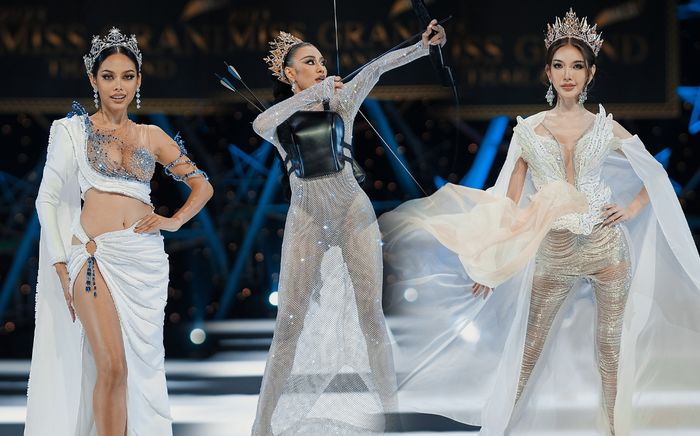 'Đại hội' váy cắt xẻ tại Miss Grand Thailand 2023: Không hở bạo thì cũng mang thông điệp khó hiểu