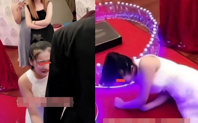 Cô gái khóc lóc, quỳ gối van xin chú rể giữa đám cưới, biết nguyên nhân ai nấy đều ngán ngẩm