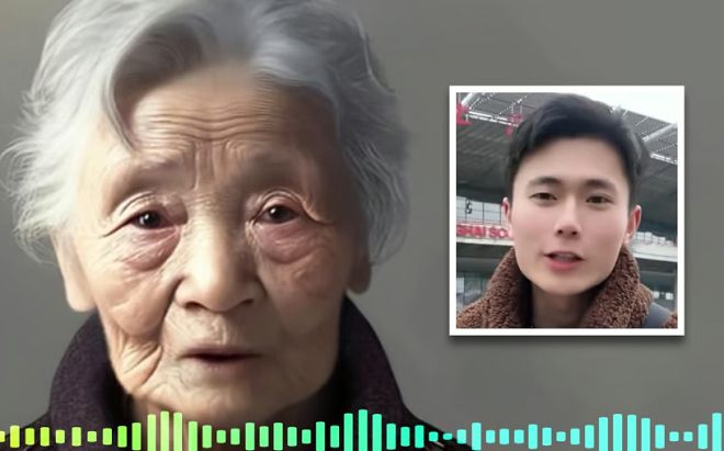 Chàng trai 24 tuổi 'hồi sinh' người bà đã mất bằng AI gây tranh cãi