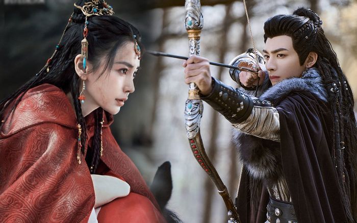 Phim của Angelababy và Tống Uy Long tung poster, lộ diện mỹ nhân có tạo hình đẹp hơn nữ chính