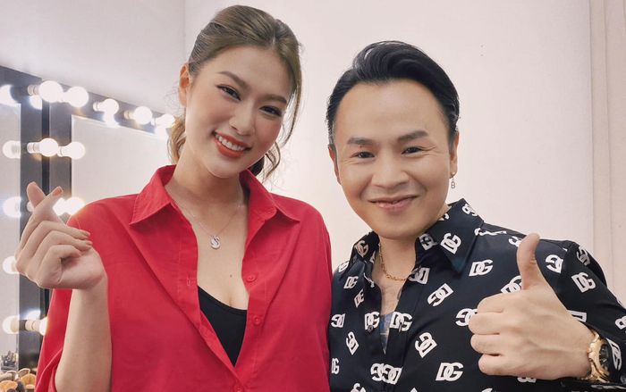 Binz thân thiết cùng Hoa hậu Thiên Ân, netizen gọi tên người này