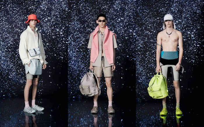Dior biến rác thải nhựa thành thời trang đi biển cao cấp cho nam giới