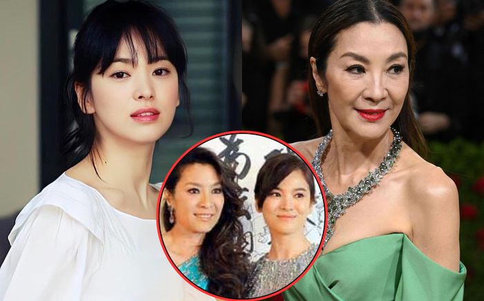 Chung khung hình, Song Hye Kyo bị Dương Tử Quỳnh 'chặt đẹp' dù kém đàn chị tận 20 tuổi