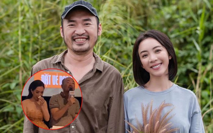 Thu Trang khóc nấc khi nghe chồng kể chuyện mẹ mất, Tiến Luật xin khán giả đừng nhắc đến nỗi đau của vợ