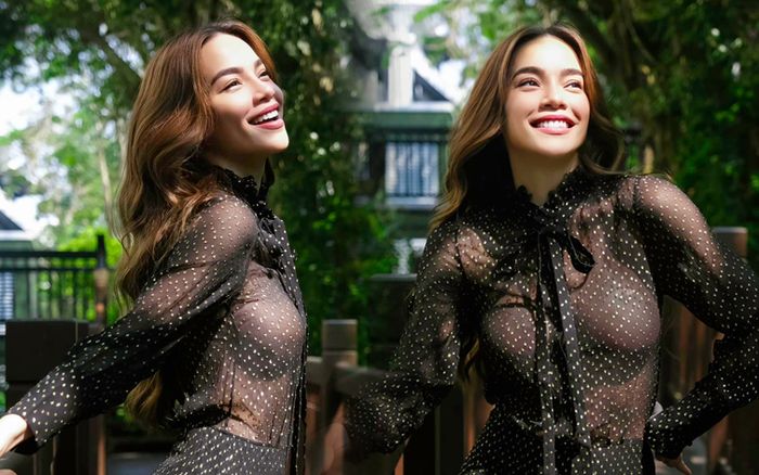 Hồ Ngọc Hà đẹp 'hết nước chấm' với đồ mỏng tang, xứng danh bậc thầy giấu 'phụ tùng'