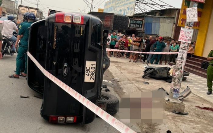 Chặn xe bắt tội phạm nghi chở hàng cấm: 1 thiếu tá CSGT và 2 người dân đi đường tử vong