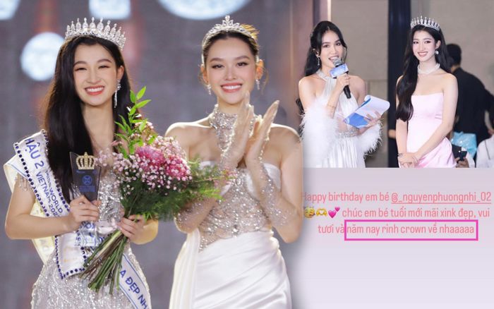 Á hậu Phương Anh để lộ thông tin Phương Nhi sẽ tham dự Miss International