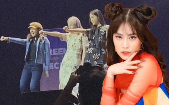 Hai mỹ nhân Thái Lan mê mệt Hoàng Thùy Linh tại nước ngoài: Nhảy 'See Tình' cực cuốn trên sân khấu!