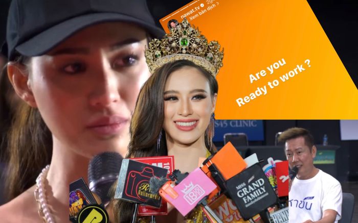 Người trong cuộc nói gì về hành động gây bức xúc của ông Nawat tại Miss Grand Thailand 2023?