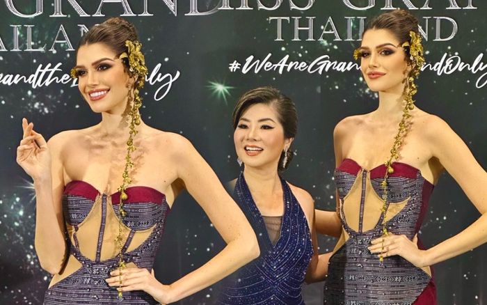 'Xịt keo' với diện mạo mới của Miss Grand 2022, nhan sắc 'gánh còng lưng' trang phục thảm họa