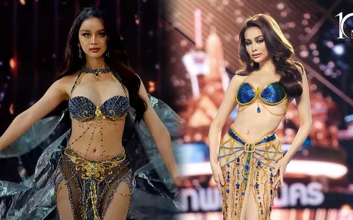 Xuất hiện 'bản sao' Engfa Waraha tại bán kết Miss Grand Thailand, lên đồ 'nóng' hơn cả bản gốc?