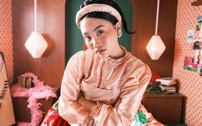 Phương Mỹ Chi trả lời khi bị nói 'bắt chước' Hoàng Thuỳ Linh, ra sao mà dân tình thốt lên 10 điểm ứng xử