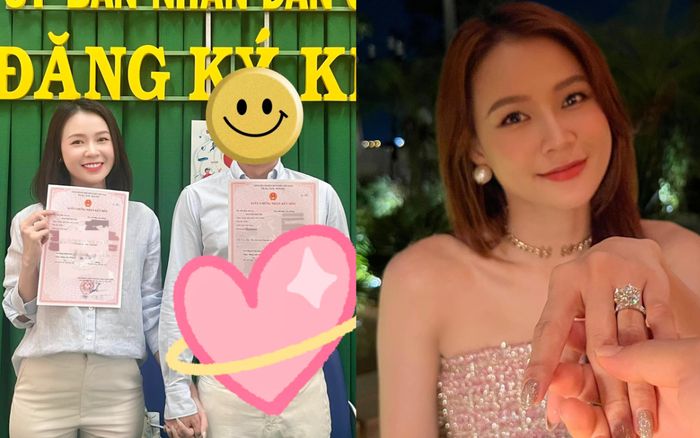 Sao nữ Vbiz đăng kí kết hôn với bạn trai sau 4 tháng được cầu hôn
