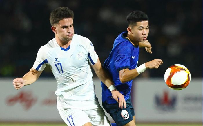 Campuchia đánh rơi chiến thắng trước Philippines