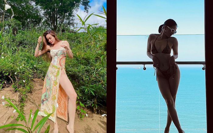 Hồ Ngọc Hà - Lệ Quyên so kè khi diện đồ chơi lễ