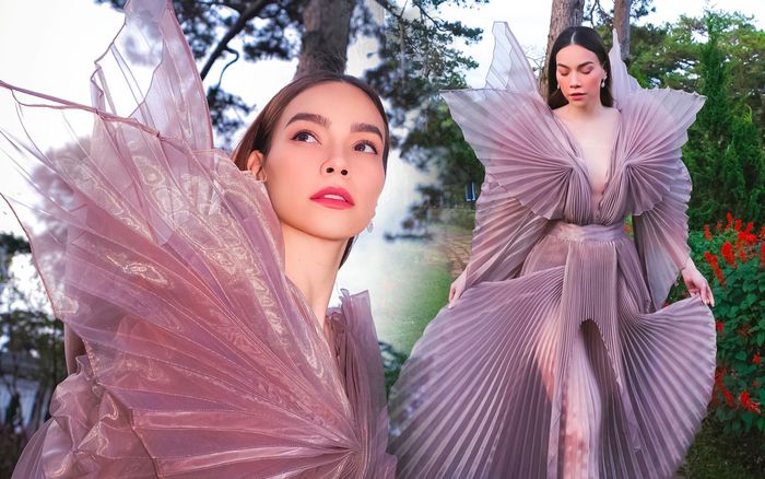 Hà Hồ hoá nàng tiên 'tím lịm tìm sim' khoe vẻ đẹp siêu thực ở tuổi 38
