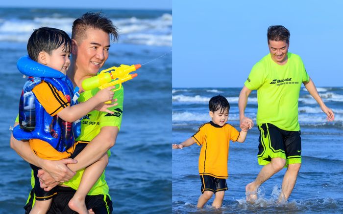 Đàm Vĩnh Hưng cùng quý tử đi du lịch, nói 1 câu khiến nhiều người đồng cảm