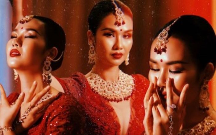 Võ Hạ Trâm khoe nhan sắc mặn mà trong trang phục Ấn Độ với những triết lý đầy sâu sắc