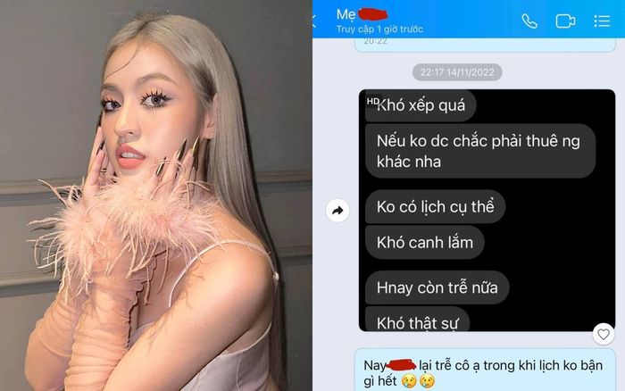 Lộ tin nhắn Trần Thanh Tâm bị đưa vào 'blacklist', mẹ ruột phải năn nỉ van xin cho con gái được làm nghề