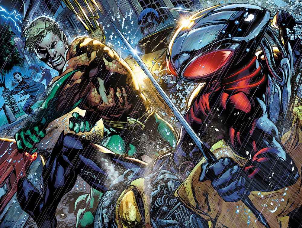 Geoff Johns - cha đẻ của Aquaman rất mong đợi sự xuất hiện của Black Manta!