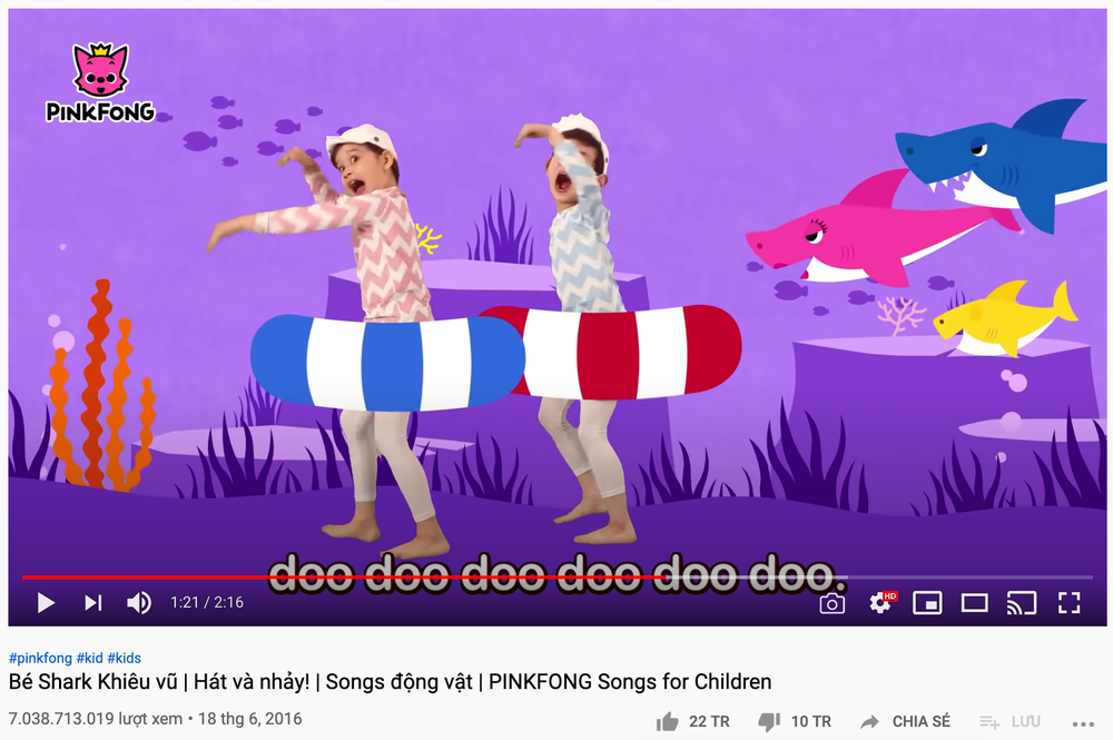 Soán ngôi Despacito, bài hát thiếu nhi này vừa trở thành video được xem nhiều nhất YouTube Ảnh 2