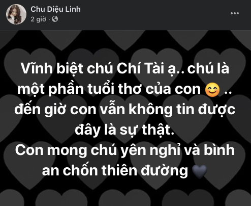Không chỉ nghệ sĩ, nhiều nhân vật nổi tiếng trên mạng xã hội bị sốc khi hay tin danh hài Chí Tài qua đời Ảnh 2
