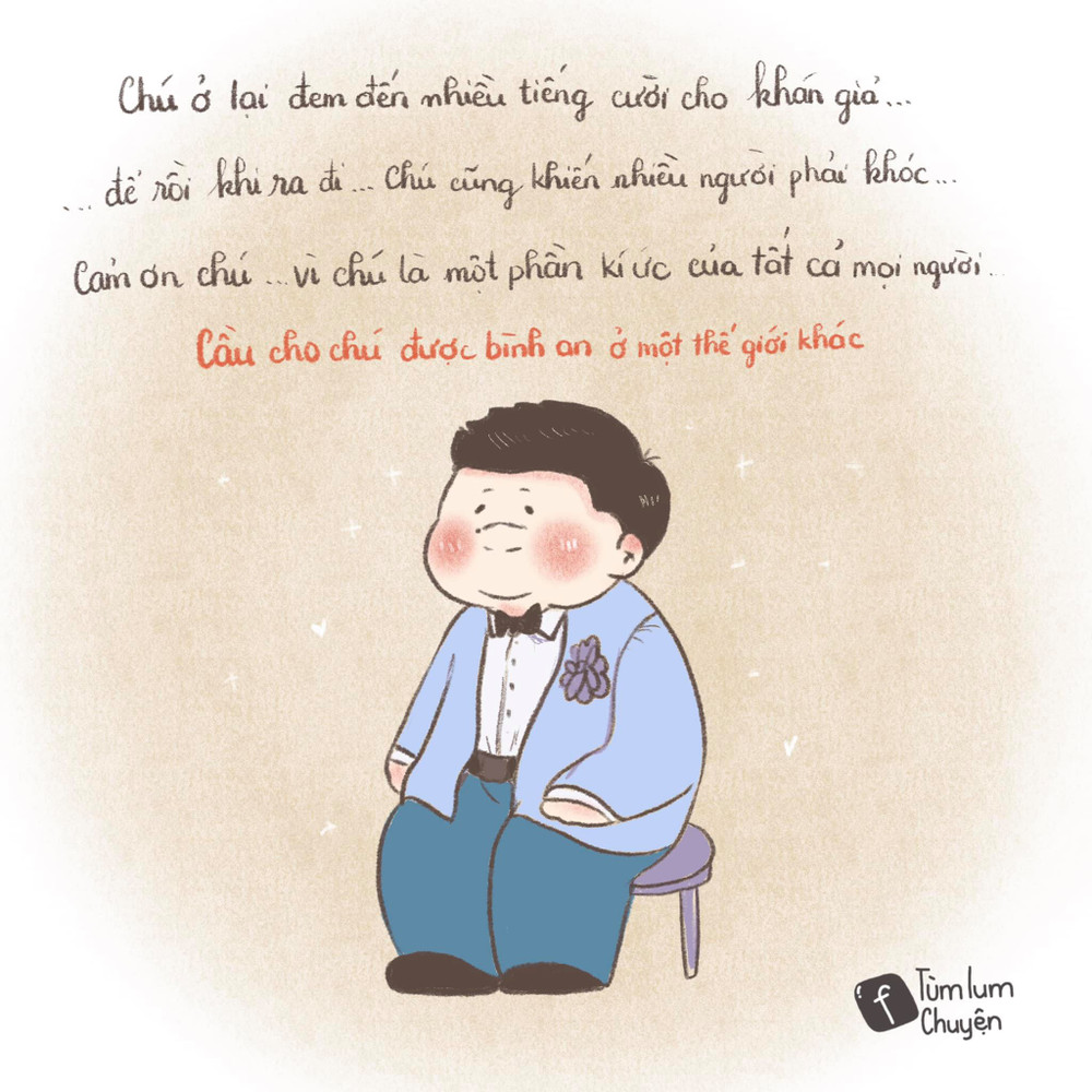 Nghẹn ngào với album vẽ lại từng vai diễn để đời của nghệ sĩ Chí Tài Ảnh 16
