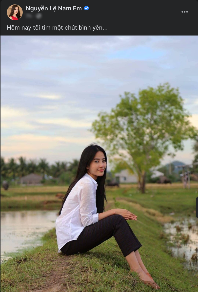 Sau công khai yêu Lãnh Thanh, Nam Em xin lỗi fan trước dòng trạng thái bị nghi ngờ mắc trầm cảm trở lại Ảnh 1