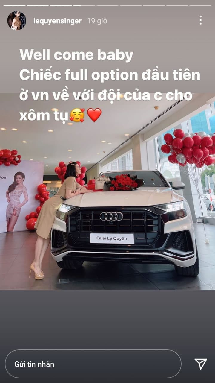 Hết khoe cơ ngơi xịn, Lệ Quyên tiếp tục khiến dân tình trầm trồ khi tậu xế hộp tiền tỉ Ảnh 4