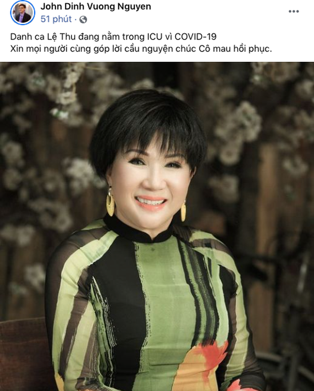 Vợ cũ Bằng Kiều tiết lộ sức khỏe danh ca Lệ Thu: 'Cô phải thở máy, bệnh trở nặng, không mấy khả quan' Ảnh 2