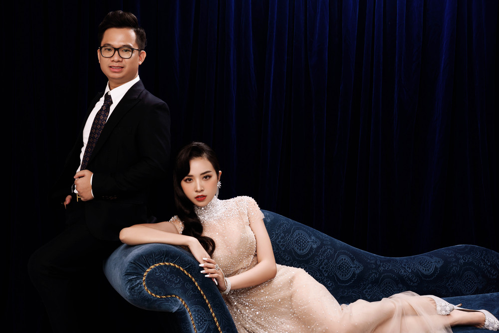 Á hậu Thúy An đẹp rạng ngời trong bộ ảnh cưới, e ấp hạnh phúc bên chồng tiến sĩ Ảnh 8