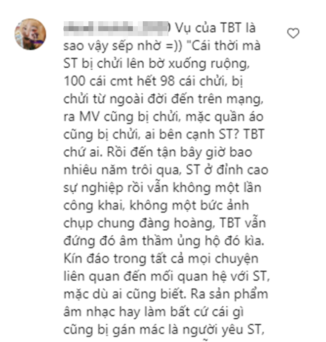 Netizen tràn vào trang cá nhân của Sơn Tùng: 'Người con gái gắn bó cùng anh đang bị tổn thương kìa' Ảnh 2