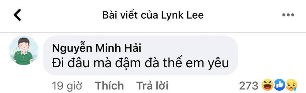 Bạn trai Hòa Minzy khiến dân tình hoang mang khi gọi Lynk Lee là 'em yêu' Ảnh 2