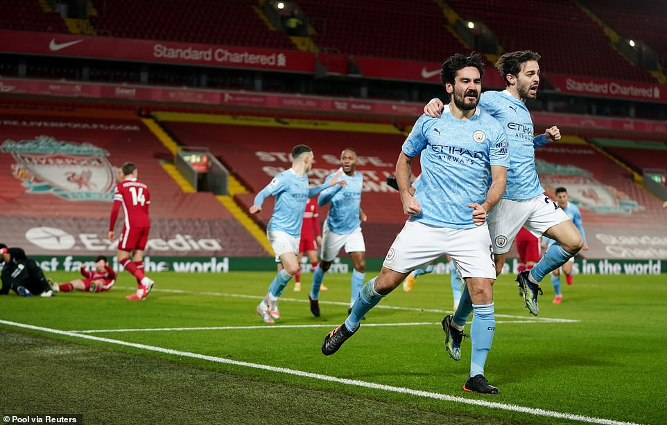 HLV Pep Guardiola phát biểu khiêm nhường sau khi Man City vùi dập Liverpool Ảnh 1