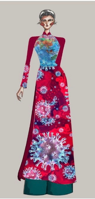 Thời trang chống Covid-19 mang ý nghĩa nhân văn sâu sắc Ảnh 3
