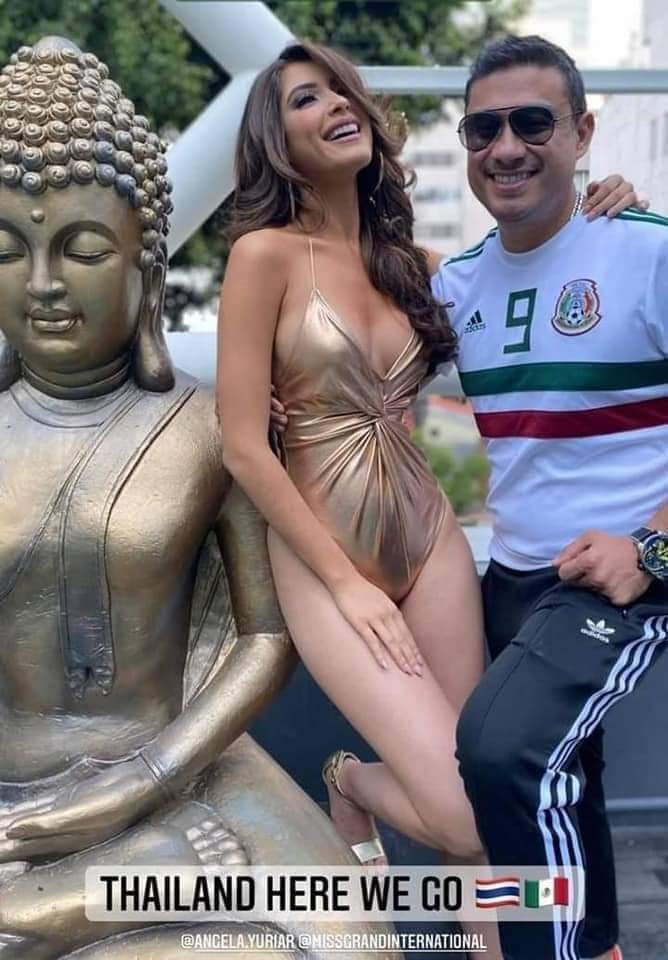 Mặc áo tắm tạo dáng, catwalk bên tượng phật, Miss Grand Mexico bị chỉ trích kịch liệt Ảnh 3