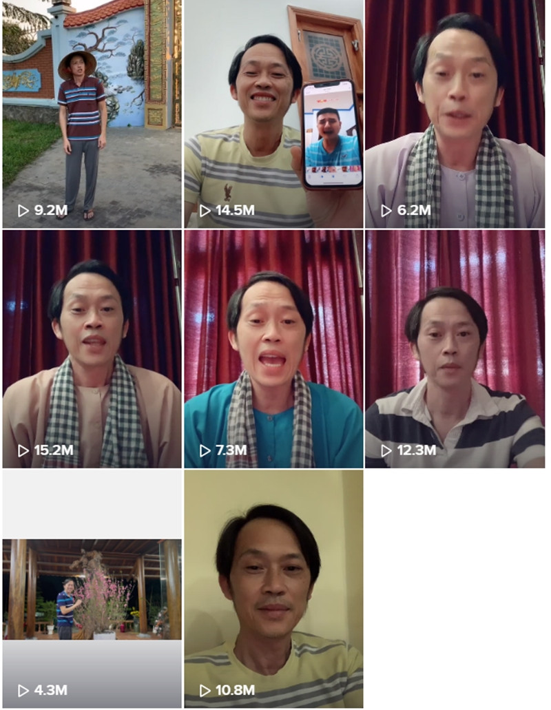 1 tuần lập TikTok, Hoài Linh hốt 100 triệu view, bỏ xa Sơn Tùng - Hương Giang: Đẳng cấp danh hài quốc dân Ảnh 2