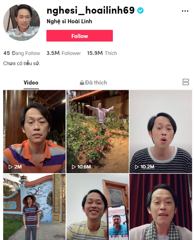1 tuần lập TikTok, Hoài Linh hốt 100 triệu view, bỏ xa Sơn Tùng - Hương Giang: Đẳng cấp danh hài quốc dân Ảnh 1