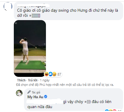 Âu Hà My đăng ảnh chơi golf xinh rạng ngời, bất ngờ hé lộ về mối quan hệ hiện tại với chồng cũ Trọng Hưng Ảnh 4