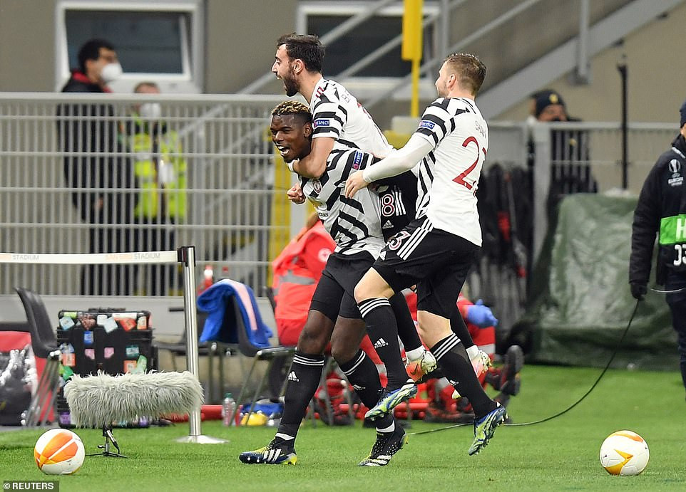 Pogba nổ súng đưa MU vào tứ kết Europa League Ảnh 1